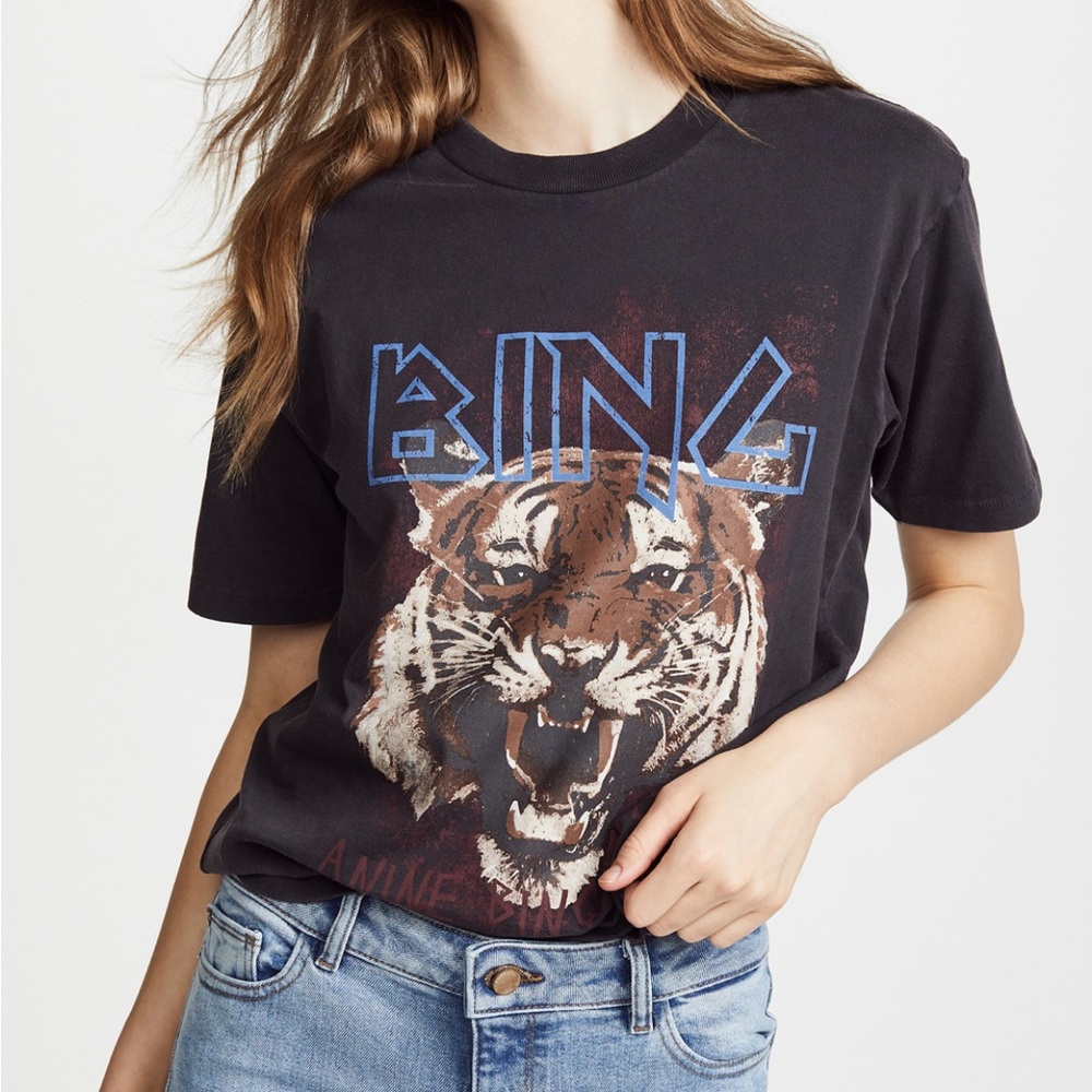 Anine Bing Tiger Tee